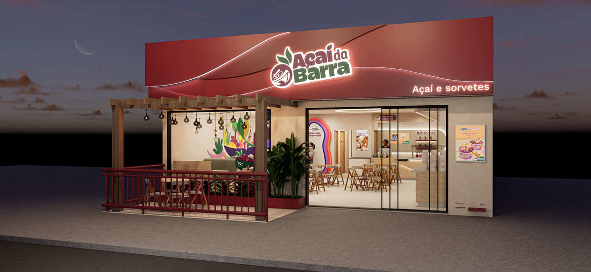 Açaí da Barra impulsiona a expansão com novo projeto da GDesign