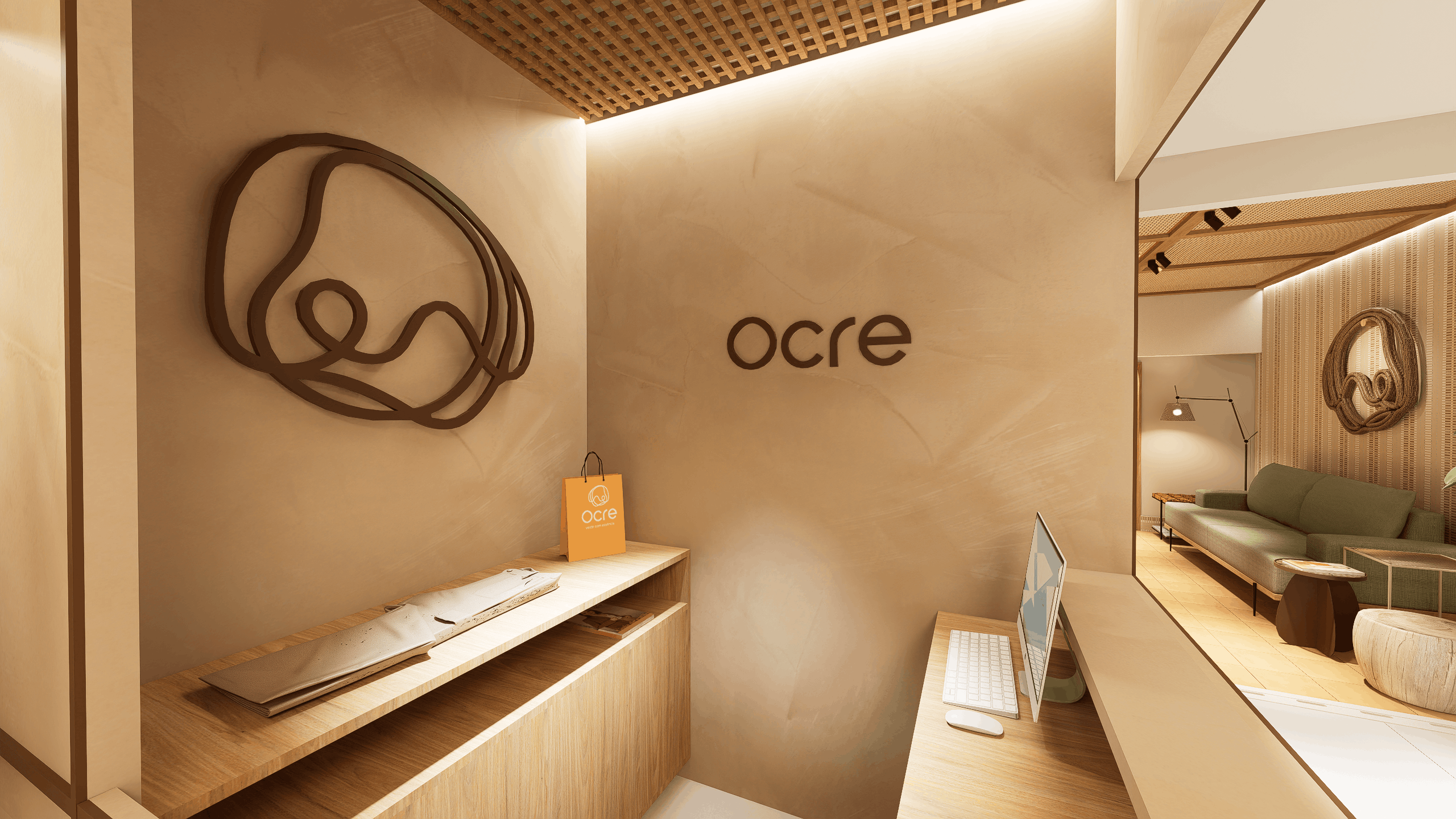 Ocre: arquitetura que acolhe, desacelera e transforma a compra em experiência