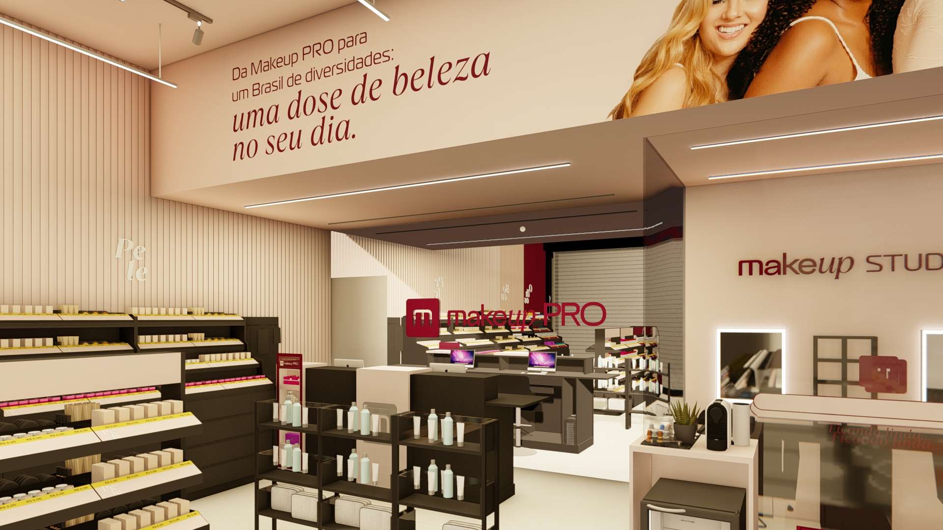 Experiência sensorial na arquitetura comercial